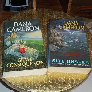 Books - (set/2) -  "Grave Consequences"  &  "Site Unseen"